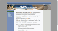 Desktop Screenshot of anco-mmks.de