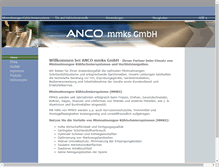 Tablet Screenshot of anco-mmks.de